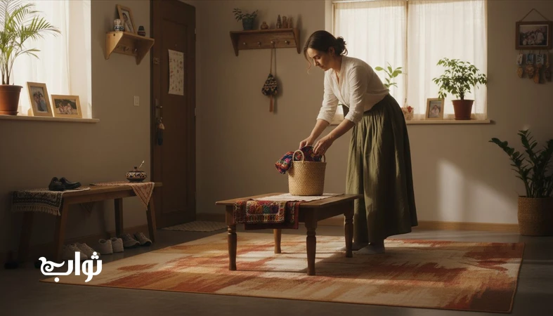 روتین‌های کوتاه برای نظم و مهربانی در خانه آرام با هزینه کم؛ مجله ثواب
