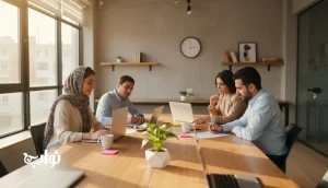 فرهنگ سازمانی نوپا در یک تیم ایرانی با مرزهای سالم کار و زندگی، مجله ثواب