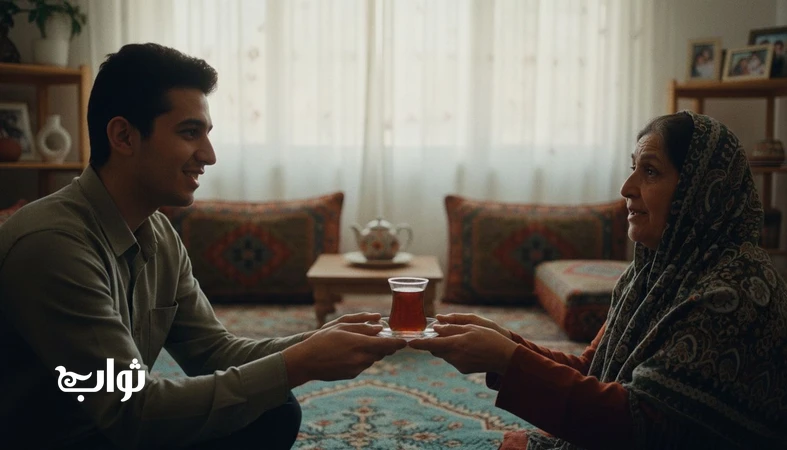 قدم های کوچک برای آشتی در خانواده و جبران دلخوری های قدیمی در مجله ثواب