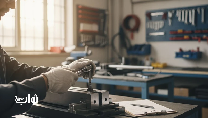 کیفیت به مثابه اخلاق در کار کارگر؛ دست های کارگر ایرانی هنگام تحویل دقیق و ایمن کار در مجله ثواب