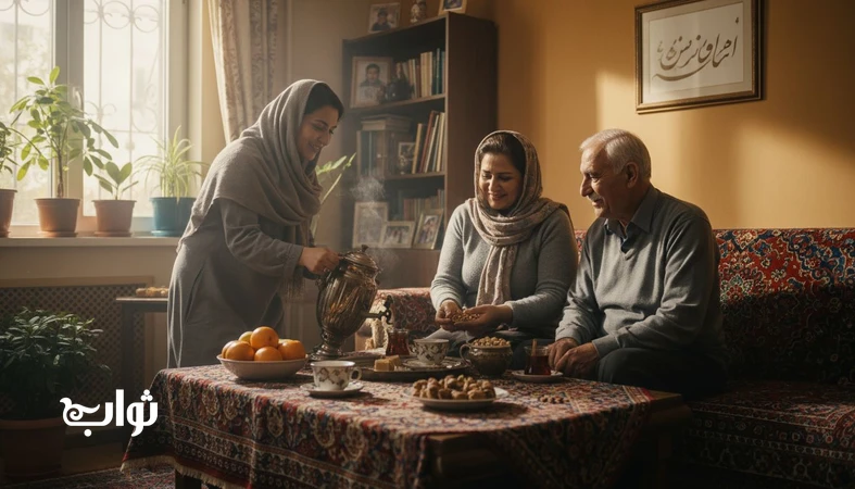 ثواب فرزند با کارهای خیر ساده برای دلگرم کردن پدر و مادر - مجله ثواب