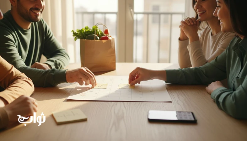 ثواب تیمی در خانواده و دوستان با برنامه ۳۰ روزه و پیگیری ساده در مجله ثواب