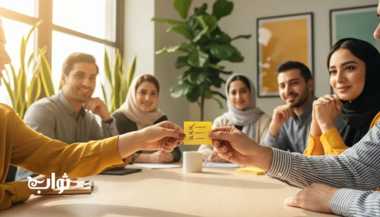 نماد ثواب در تیم با رفتارهای حرفه‌ای کوچک در محیط کار | مجله ثواب