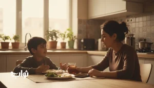 احترام های ریز بین والد و فرزند در خانه ایرانی؛ گفتگوی آرام و گوش دادن واقعی - مجله ثواب